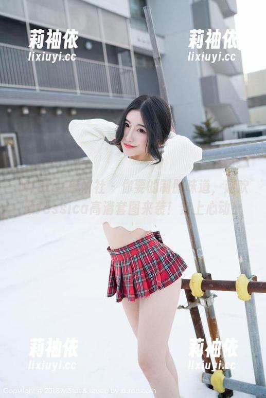 MiStar魅妍社 - 你要的制服味道，赵欢颜Jessica高清套图来袭！穿上心动！