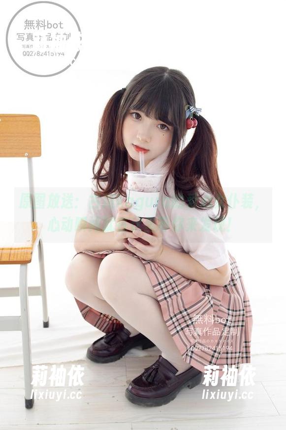 原图放送：古川kagura的爱心女仆装，心动瞬间就在这里等你来发现！