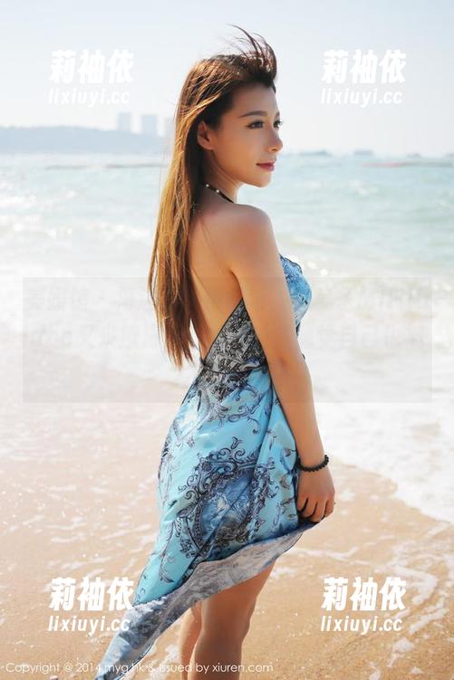 美媛馆-糯美子MINIbabe 美媛馆 - 海边图集再更新,糯美子MINIbabe又来撩海风,此刻的我感觉自己也被撩到了。